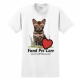 fund pet care t-shirt